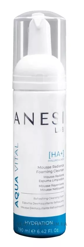 ANESI LAB Aqua Vital Cleansing Gel Foaming Cleanser - Зволожувальна пінка для вмивання
