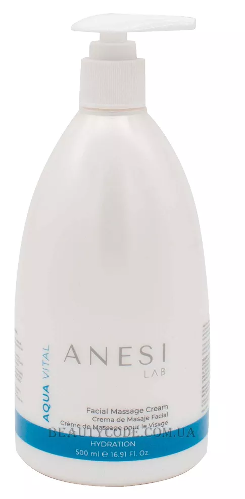 ANESI LAB Aqua Vital Facial Massage Cream - Масажний крем для всіх типів шкіри
