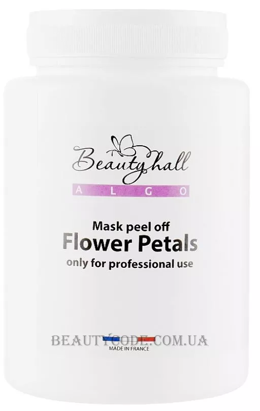 BEAUTYHALL Algo Translucent Peel Off Mask Flower Petals - Напівпрозора альгінатна маска 