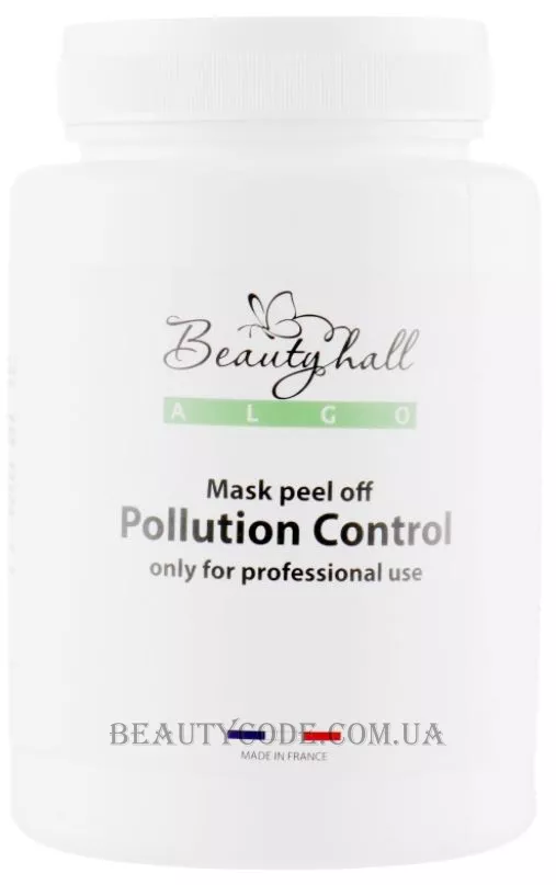 BEAUTYHALL Algo Peel Off Mask Pollution Control - Альгінатна маска «Стоп стрес»  з органічним яблуком