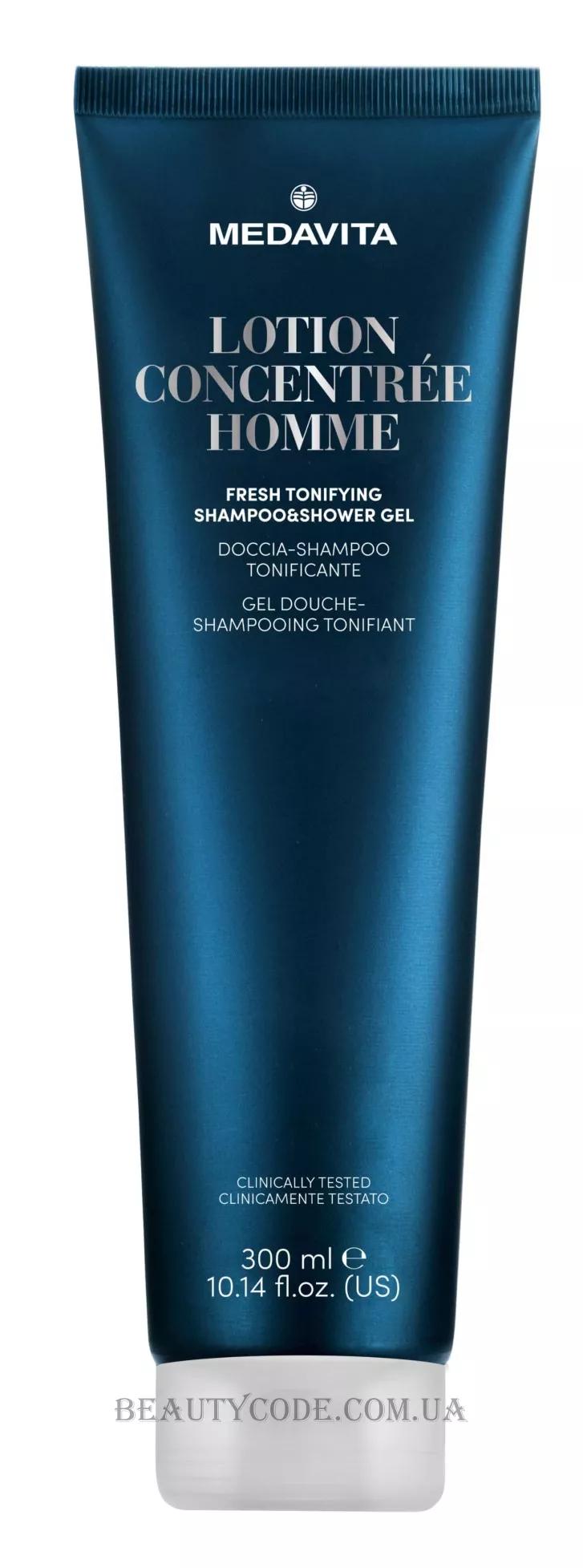 MEDAVITA Lotion Concenrée Homme Fresh Tonifying Shampoo & Shower Gel - Чоловічий тонізуючий шампунь-гель для душу