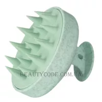 MEDAVITA Scalp Brush - Силіконова щітка-масажер для шкіри голови, зелена