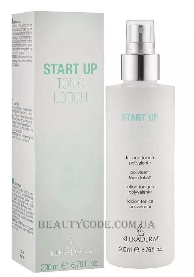 KLERADERM Start Up Tonic Lotion - Тонізуючий лосьйон