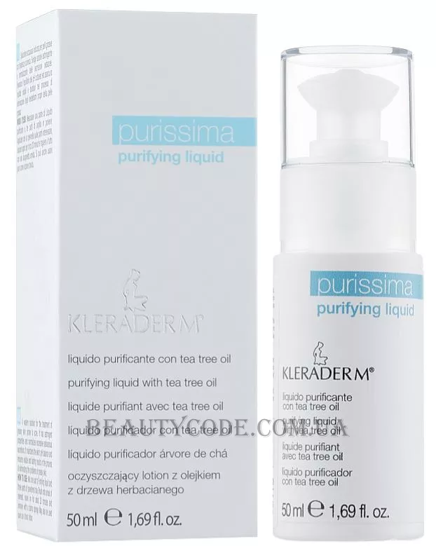 KLERADERM Purissima Purifying Liquid - Себорегулюючий тонік