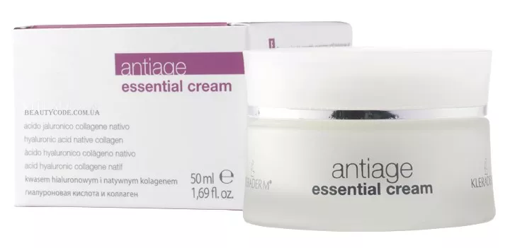 KLERADERM Antiage Essential Cream - Крем з колагеном і гіалуроновою кислотою