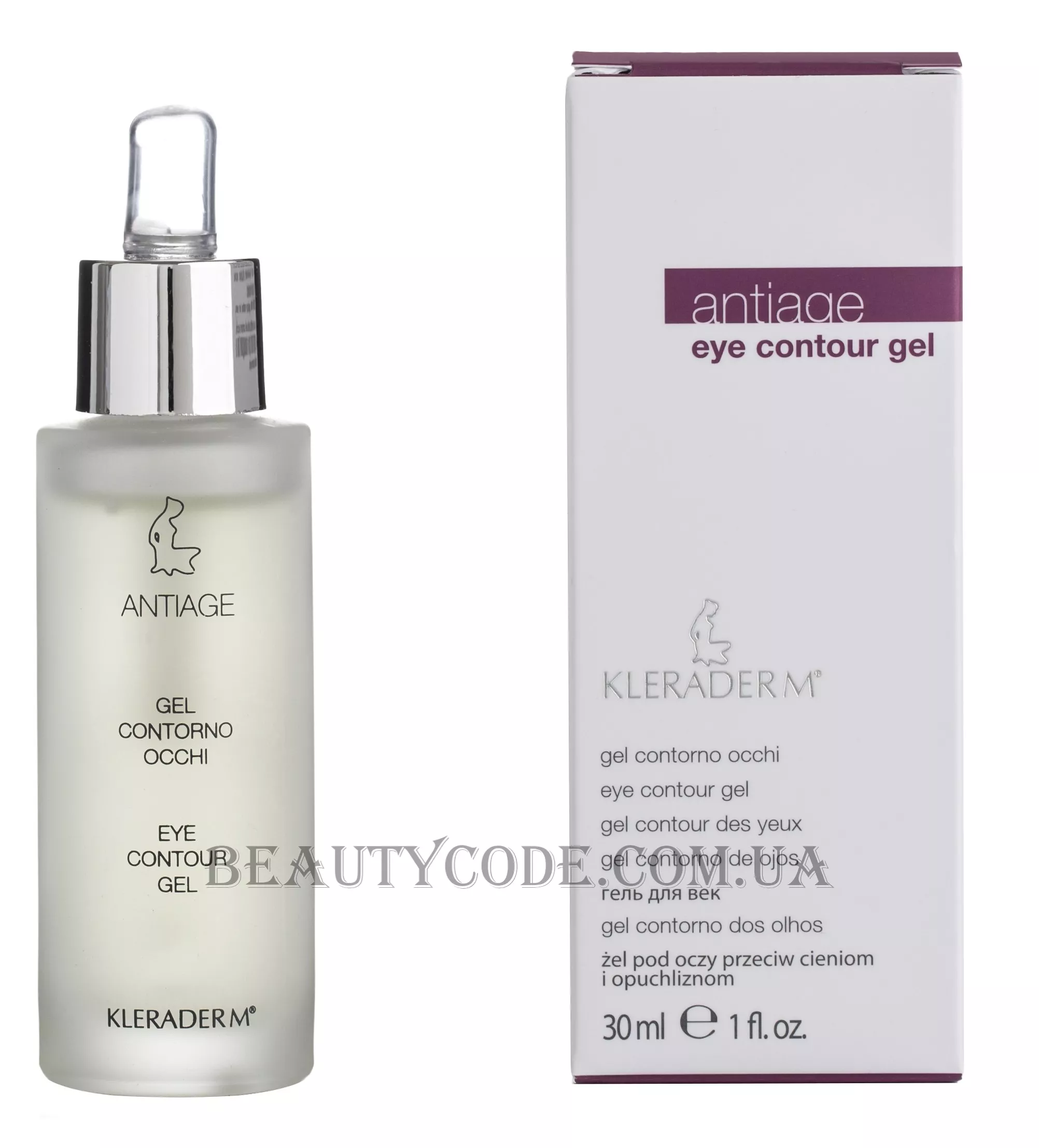 KLERADERM Antiage Eye Contour Gel - Гель для контуру очей