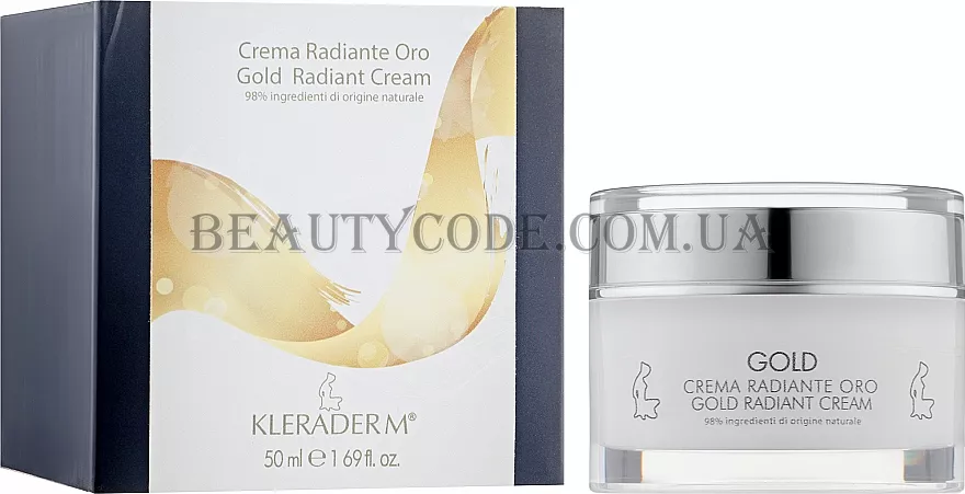 KLERADERM Gold Radiant Cream - Крем на основі золота 