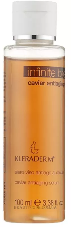 KLERADERM Infinite Beauty Caviar Antiaging Serum - Антивікова сироватка з екстрактом чорної ікри