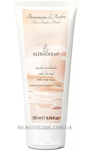 KLERADERM Incantesimo D'ambra Anti-Aging Amber Mask - Детокс-маска з бурштином