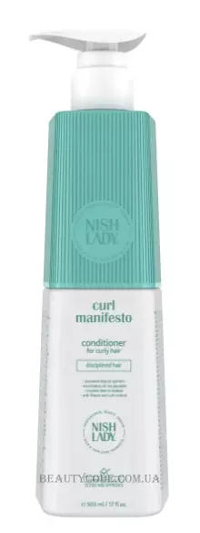 NISHLADY Curl Manifesto Conditioner - Кондиціонер для кучерявого волосся