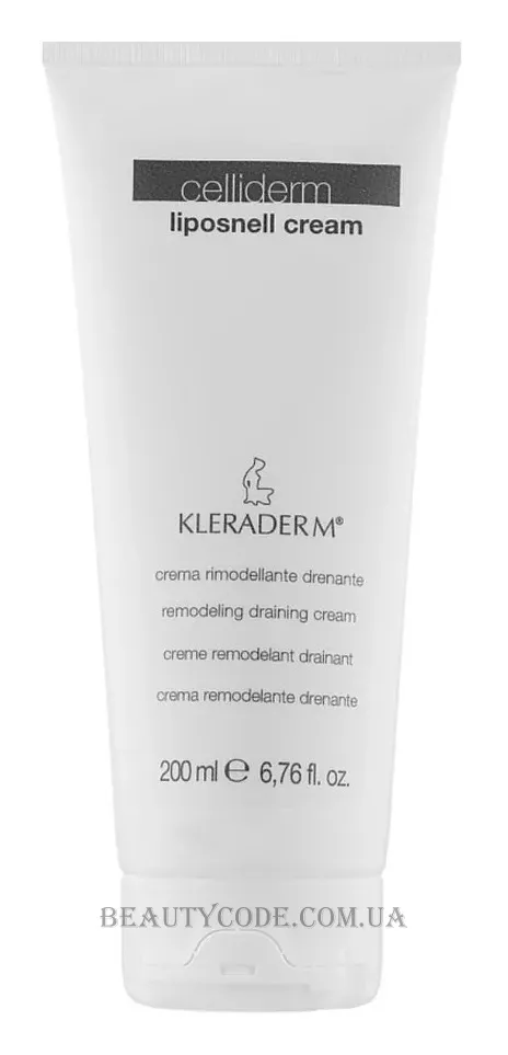 KLERADERM Celliderm Liposnell Cream - Антицелюлітний крем