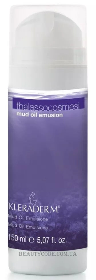 KLERADERM Thalassocosmesi Mud Oil Emulsion - Грязьова олійна емульсія для тіла