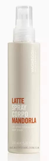 VAGHEGGI Latte Spray Corpo Mandorla - Мигдалеве молочко для тіла