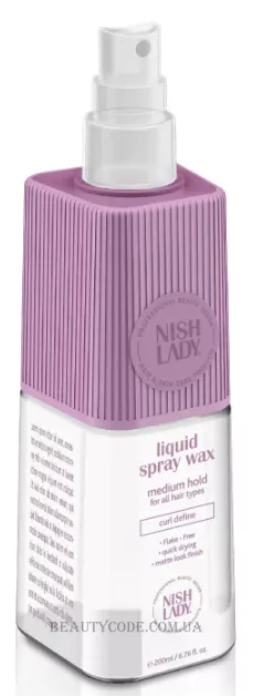 NISHLADY Liquid Spray Wax - Рідкий фіксуючий спрей-віск