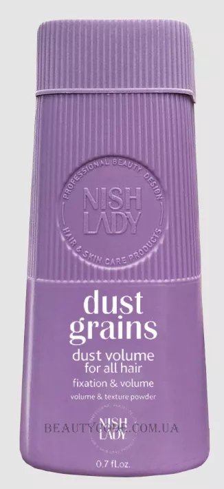 NISHLADY Dust Grains Volume Powder - Пудра для стайлінгу