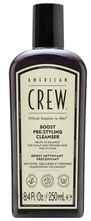 AMERICAN CREW Pre-Styling Boost Shampoo - Шампунь для волосся перед укладанням