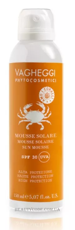 VAGHEGGI Sun Mousse SPF30 - Мус від сонця SPF-30