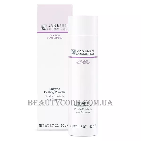 JANSSEN Oily Skin New Enzyme Peeling Powder - Ензимний пілінг-порошок (пробник)