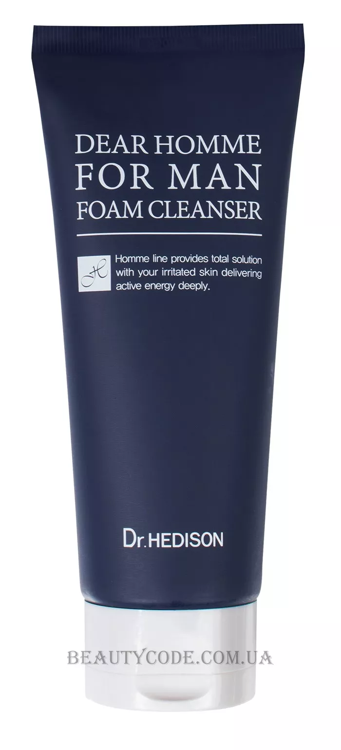 DR.HEDISON Dear Homme for Man Foam Cleanser - Заспокійлива чоловіча пінка для вмивання