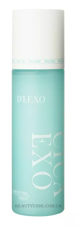 DERMALINE D'Lexo Cica Exo Comforting Toner - Заспокійливий протизапальний тонер з екзосомами та центелою