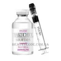 DERMALINE D'Lexo Bakuchiol Solution Ampoule - Омолоджуюча сироватка з бакучіолом для зменшення глибини зморшок