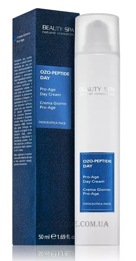 BEAUTY SPA Ozo-Peptide Day - Пептидний озонований денний крем SPF-15