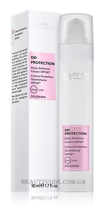 BEAUTY SPA DD Protection - Інтенсивний анті-ейдж захист DD-крем SPF-50 для гіперчутливої шкіри