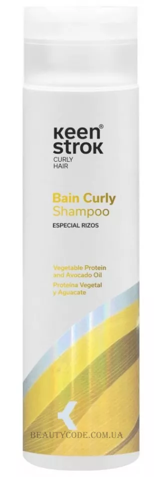 KEEN STROK Bain Curly Shampoo - Шампунь для кучерявого волосся