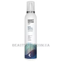 KEEN STROK Curl Styling Mousse - Мус для фіксації та зволоження кучерявого волосся