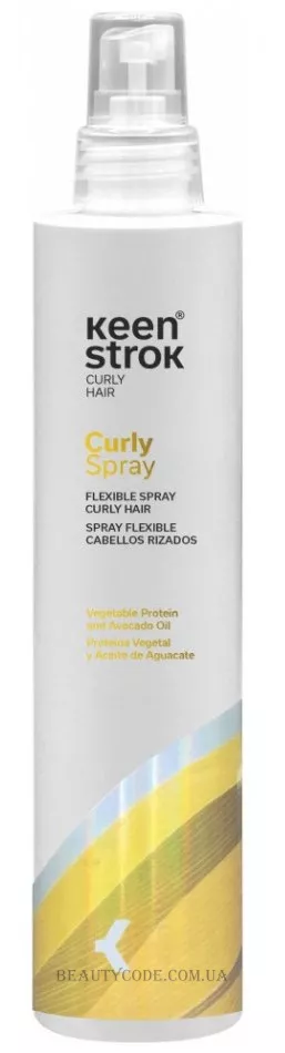 KEEN STROK Gas Free Curly  Spray - Спрей неаерозольний для кучерявого волосся