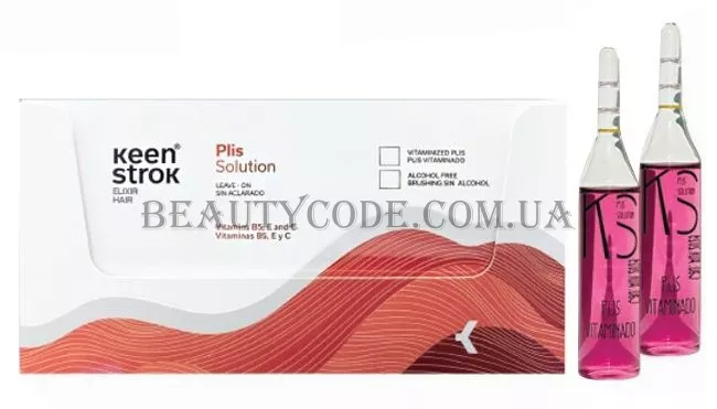 KEEN STROK Plis Vitamin Solution - Вітамінний лосьйон з колагеном для зміцнення волосся