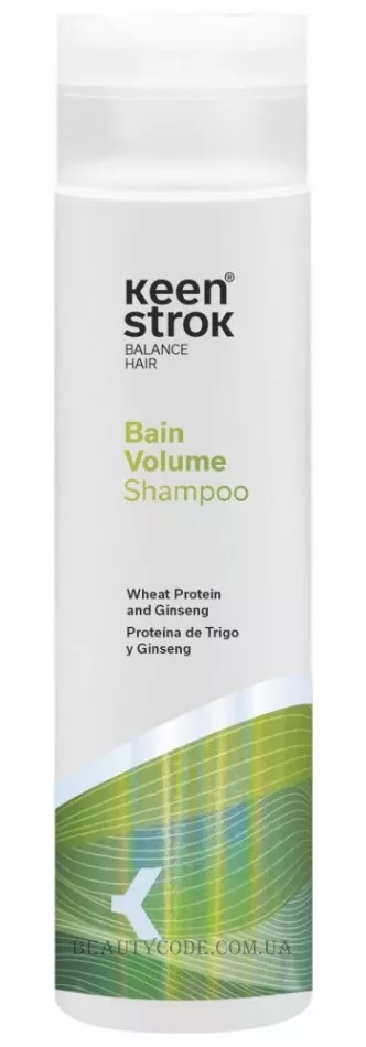 KEEN STROK Bain Volume Shampoo - Шампунь для об'єму волосся
