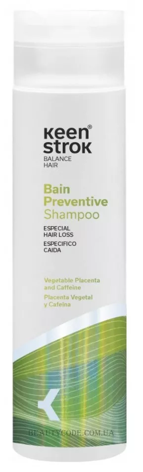 KEEN STROK Bain Preventive Shampoo - Шампунь для профілактики випадіння волосся