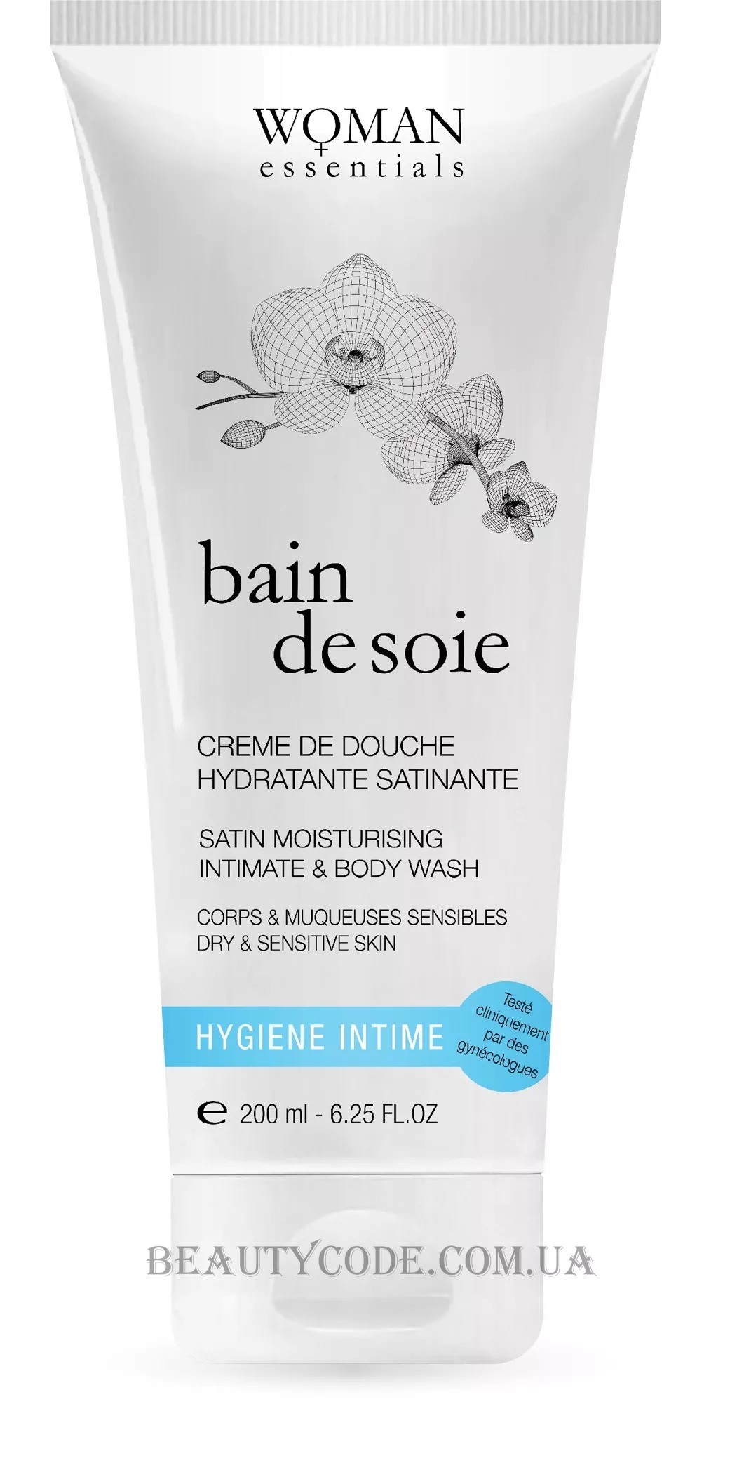 WOMAN ESSENTIALS Satin Moisturising Gentle Wash - Ніжний зволожуючий гель для інтимної гігієни