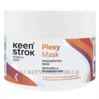 KEEN STROK Plexy Regenerating Mask - Маска зі зміцнюючими волокнами для реконструкції волосся