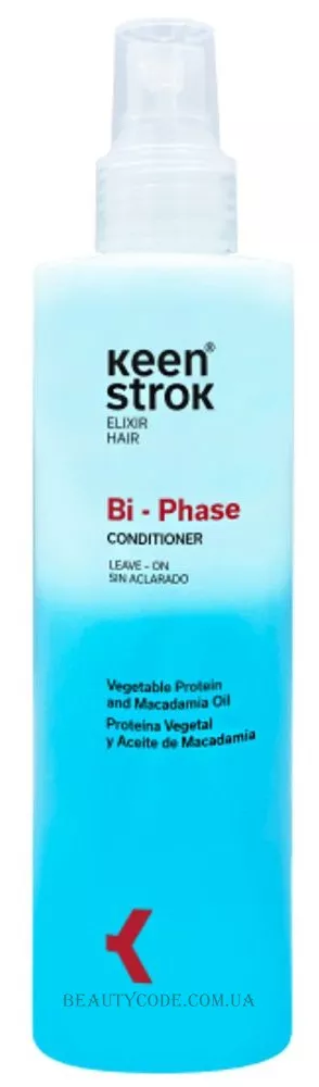 KEEN STROK Bi-Phase Leave-In Conditioner - Двофазний кондиціонер спрей для волосся