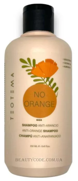 TEOTEMA Shampoo No Orange - Антипомаранчевий шампунь