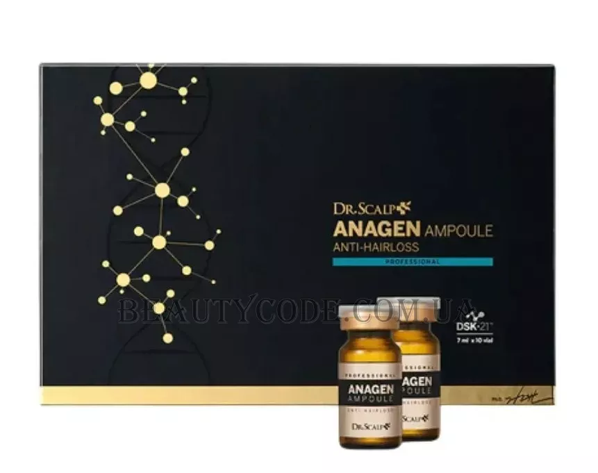 DR.SCALP Anagen Ampoule - Ампули проти випадіння волосся через дисбаланс гормонів, стрес