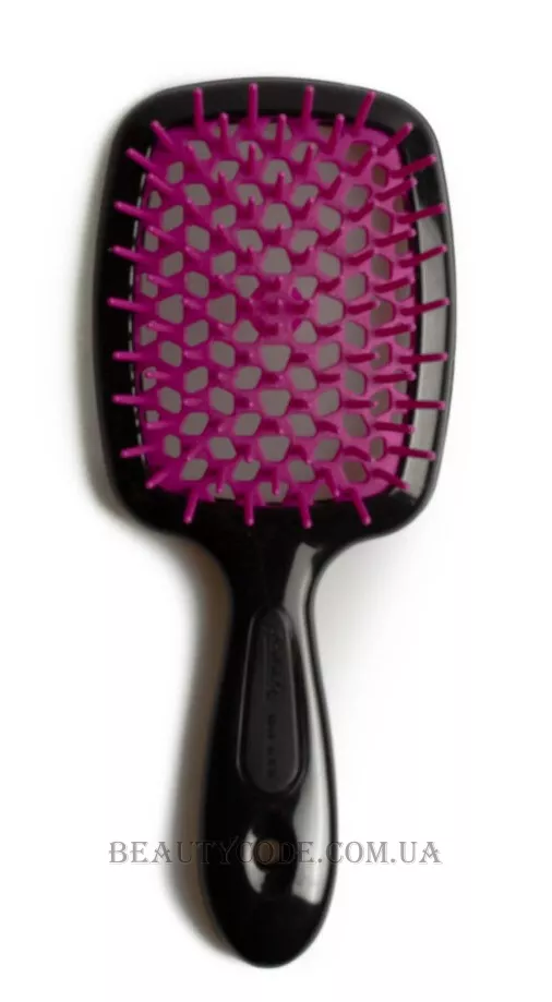 JANEKE Superbrush - Щітка для волосся, чорна з фуксією