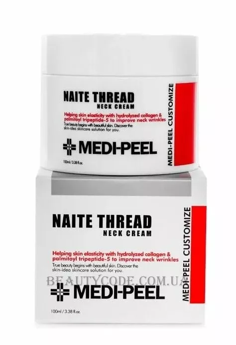 MEDI-PEEL Naite Thread Neck Cream - Антивіковий крем для шиї та декольте