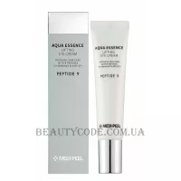 MEDI-PEEL Peptide9 Aqua Essence Lifting Eye Cream - Ліфтинг крем для шкіри навколо очей з пептидним комплексом