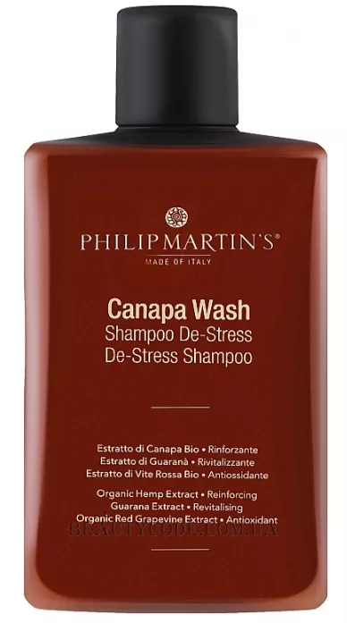 PHILIP MARTIN'S Canapa Wash De-Stress Shampoo - Шампунь-антистрес для волосся