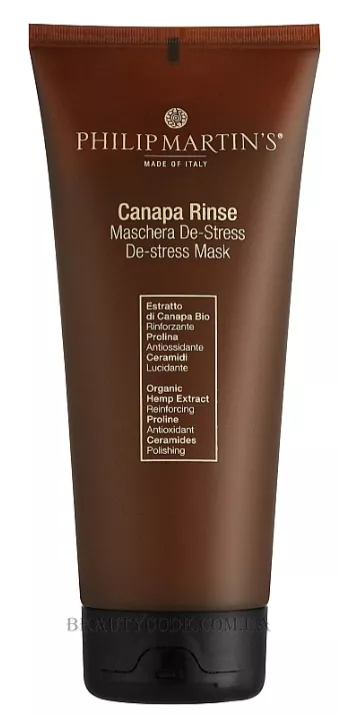 PHILIP MARTIN'S Canapa Rinse De-Stress Mask - Маска-антистрес для волосся