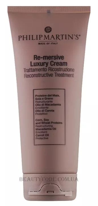 PHILIP MARTIN'S Re-Mersive Luxury Cream - Догляд для глибокої реконструкції волосся