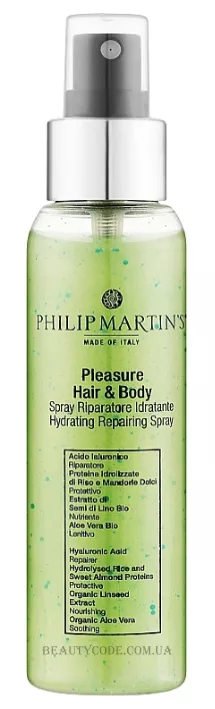 PHILIP MARTIN'S Pleasure Hair & Body Hydrating Repairing Spray - Спрей для тіла та волосся
