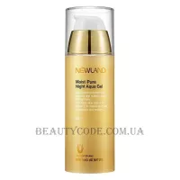 NEWLAND ALL NATURE Moist Pure Night Aqua Gel - Нічний зволожувальний крем