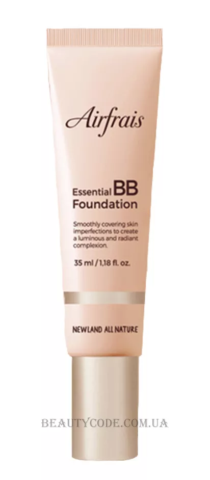 NEWLAND ALL NATURE Airfrais Essential BB Foundation - Мультифункціональний BB-крем