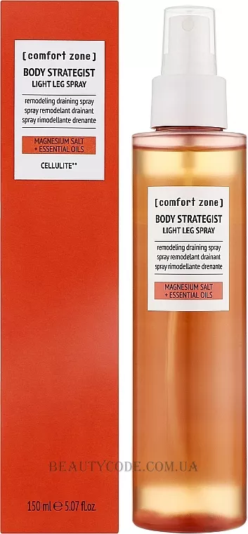 COMFORT ZONE Body Strategist Light Leg Spray - Спрей для легкості ніг