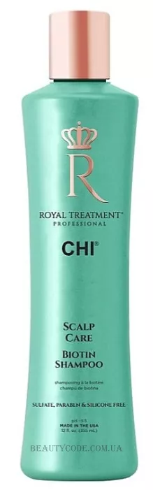 CHI Royal Treatment Scalp Care Biotin Shampoo - Шампунь для чутливої шкіри голови