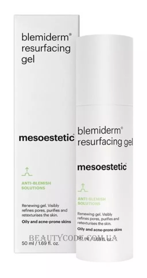 MESOESTETIC Blemiderm® Resurfacing Gel - Відновлюючий гель для комбінованої та жирної шкіри